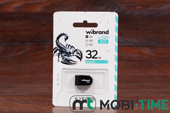 Флешка 32GB Wibrand Scorpio