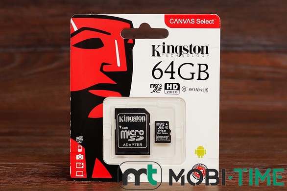 MSD 64GB Kingston/C10+SD