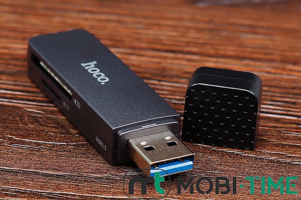 Кардрідер HOCO HB45 2in1 USB3.0 (сірий)