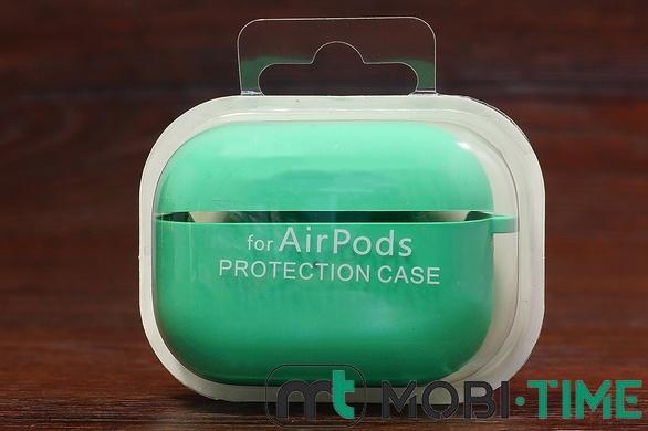 Футляр for Air Pods Pro з мікрофіброю (spearmint)