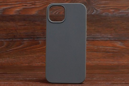 Silicone Case (no logo) Iph 13ProMax Dark Gray (15)