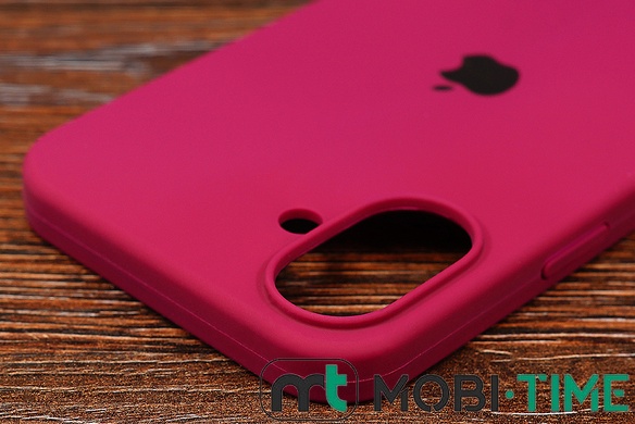 Silicone Case Iph 16 Maroon (42)