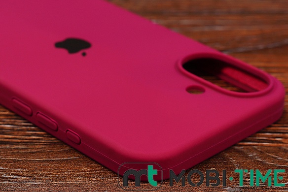 Silicone Case Iph 16 Maroon (42)