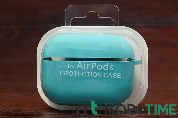 Футляр for Air Pods Pro з мікрофіброю (sea blue)