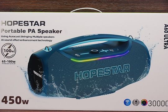 Колонка HOPESTAR A60 Ultra (синя)