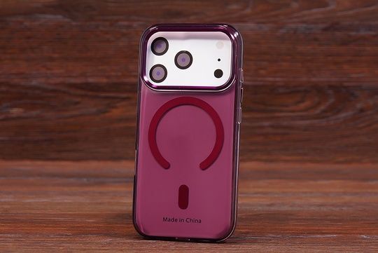 Накладка Polar з MagSafe Iph 17ProMax Dark cherry