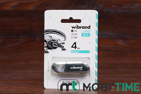 Флешка 4GB Wibrand Aligator