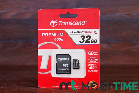 MSD 32GB Transcend/C10+SD