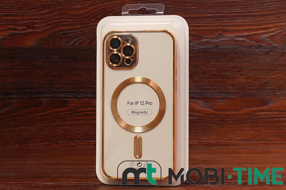 Силікон Shining Case MagSafe Iph 15Pro Gold