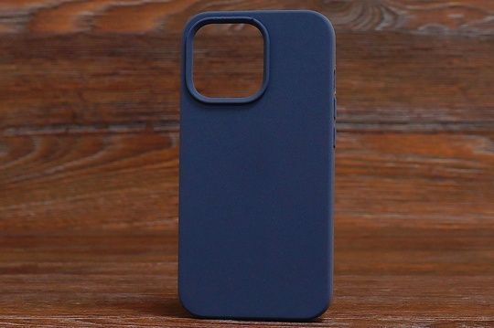 Silicone Case (no logo) Iph 14 Dark Blue (8)
