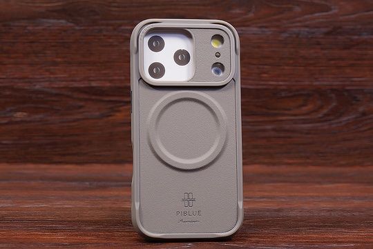 Накладка Piblue Premium MagSafe Iph 17ProMax Titanium gray