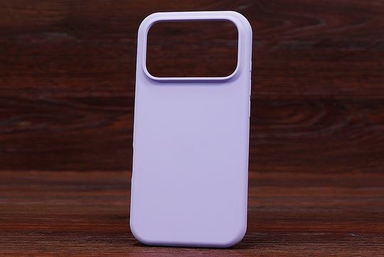 Silicone Case (no logo) Iph 18Pro Elegant purple (39)