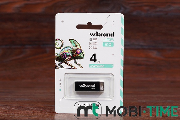 Флешка 4GB Wibrand Chameleon