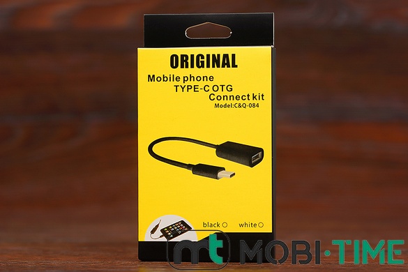 OTG C&Q-084 Type-C на USB (чорний)