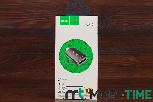 Перехідник HOCO UA19 Type-C to HDMI (срібний)