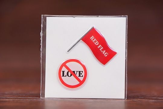 3D-стікер No love zone