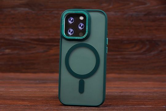 Накладка Magnetic MagSafe Matte Iph 11ProMax Green