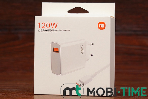 МЗП Xiaomi Type-C 120W orig (білий) (дефект упаковки)