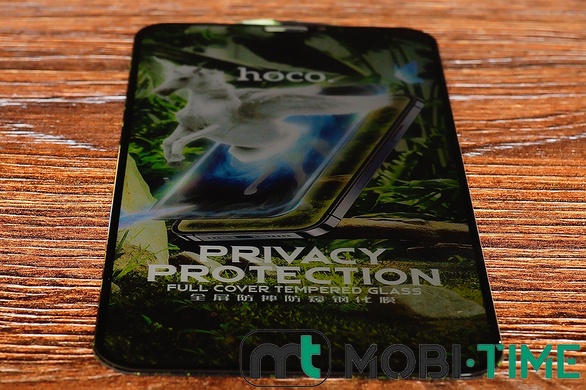 Скло HOCO G11 Privacy iPhone XR/11 black