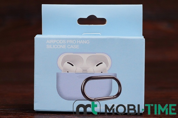 Футляр for AirPods Pro2 Carrying з карабіном (lilac)
