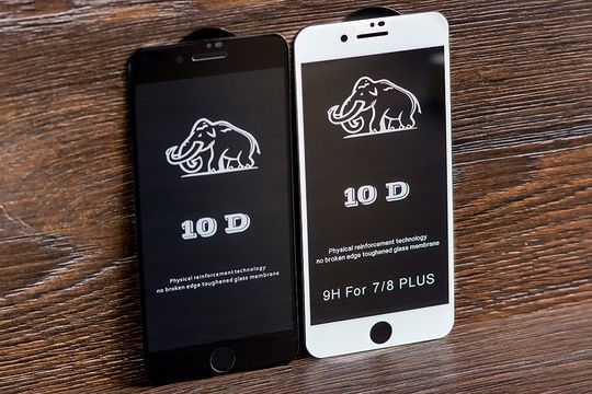 Захисне скло Iph 6/6s 10D black