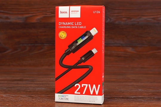 USB Кабель Type-C to lightning HOCO U126 27W (1.2m)