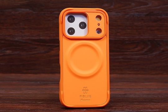 Накладка Piblue Premium MagSafe Iph 16ProMax Orange