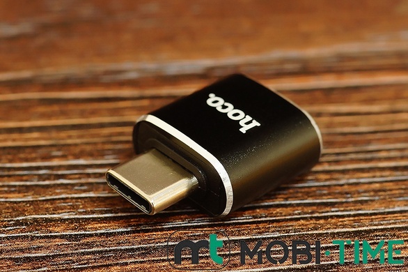 OTG HOCO UA5 Type-C на USB (чорний)