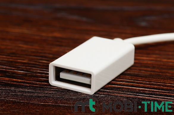 Перехідник 3,5 на USB (тех.уп.) (білий)