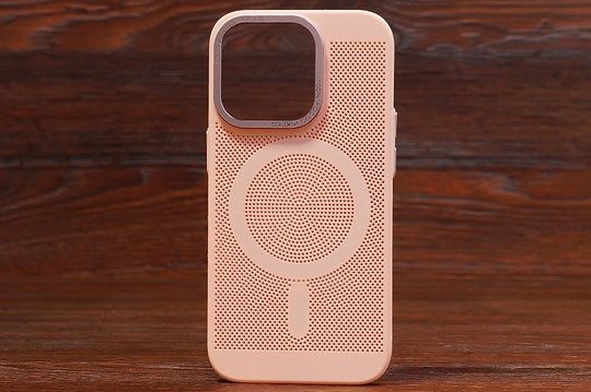 Накладка Cooling Case MagSafe Iph 14Pro pink sand