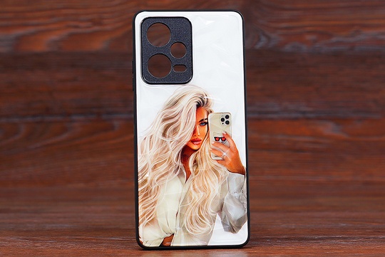 Кришкa Prisma for Xiaom Redmi Note 10Pro Girl with phone