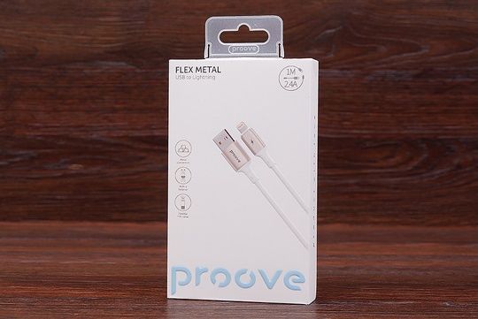 USB Кабель lightning Proove Flex Metal (1m)