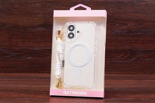 Накладка Lanyard Case MagSafe 2в1 Iph 17 White