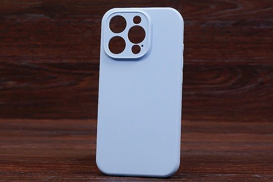 Silicone Case Close Camera (no logo) Iph 14ProMax Lilac Cream (11)