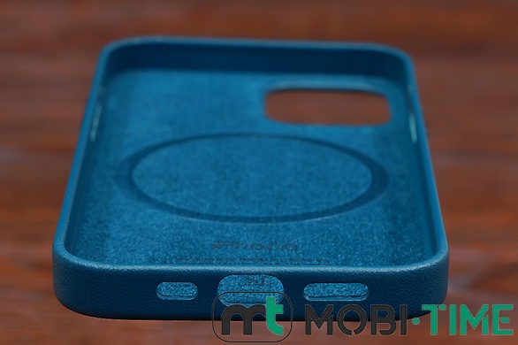 Leather Case MagSafe Iph 12/12Pro Cosmos blue (46)