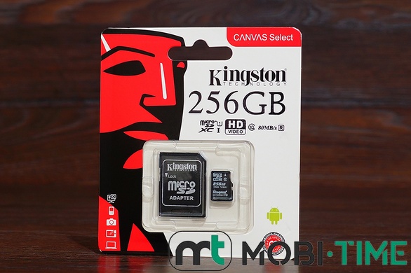 MSD 256GB Kingston/C10+SD