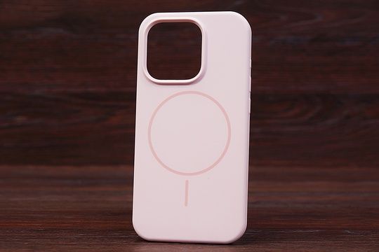 Silicone Soft Case Magsafe iPh 16Pro Pink