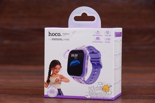 Годинник Hoco Y108 4G (фіолетовий)