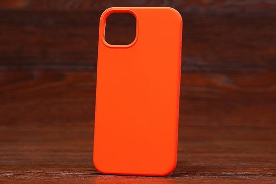 Silicone Case Iph 13 Orange (13)