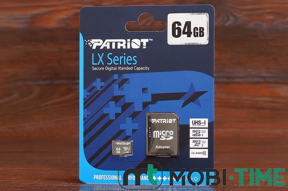 MSD 64GB Patriot LX Series/C10 +SD