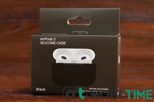 Футляр for Air Pods 3 Carrying (black)