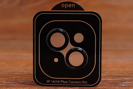 СКЛО на камеру iPhone 15Pro/ 15ProMax black