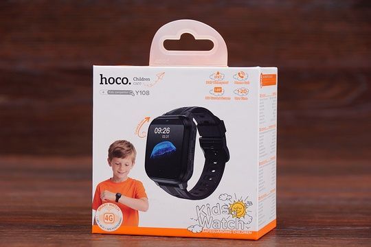 Годинник Hoco Y108 4G (чорний)