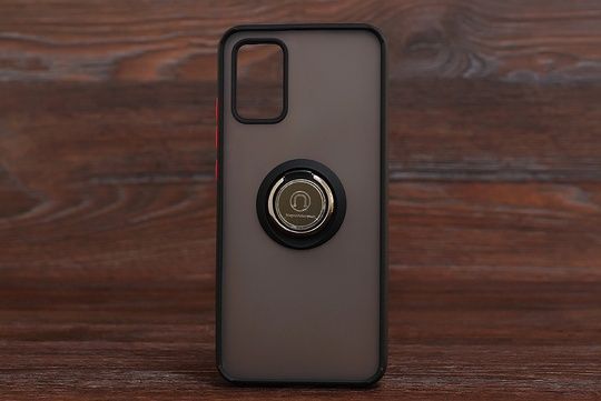 Goospery Case Sams A56 5G with magnetic ring Black