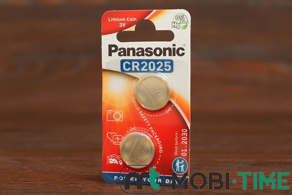 Батарейки Panasonic CR2025
