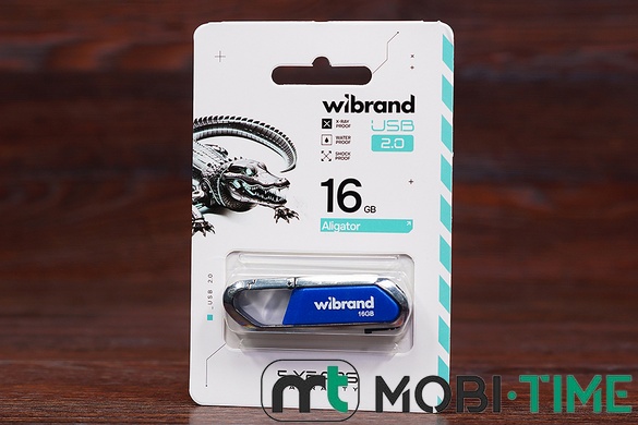 Флешка 16GB Wibrand Aligator