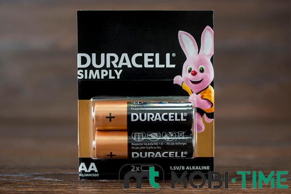 Батарейки DURACELL (AA) (2шт)