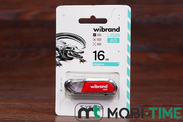 Флешка 16GB Wibrand Aligator