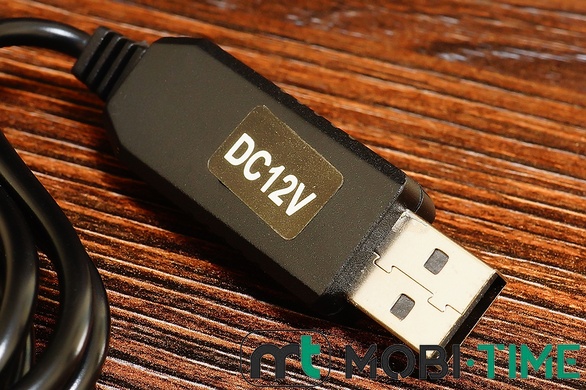 USB Кабель для роутера DC-5.5х2.1mm 12V (1m)