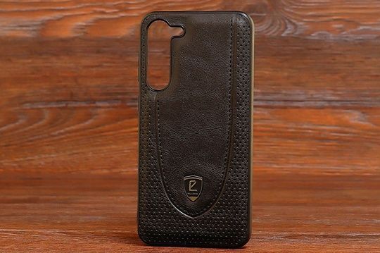 Накладка Puloka Leather Samsung S23 Plus black